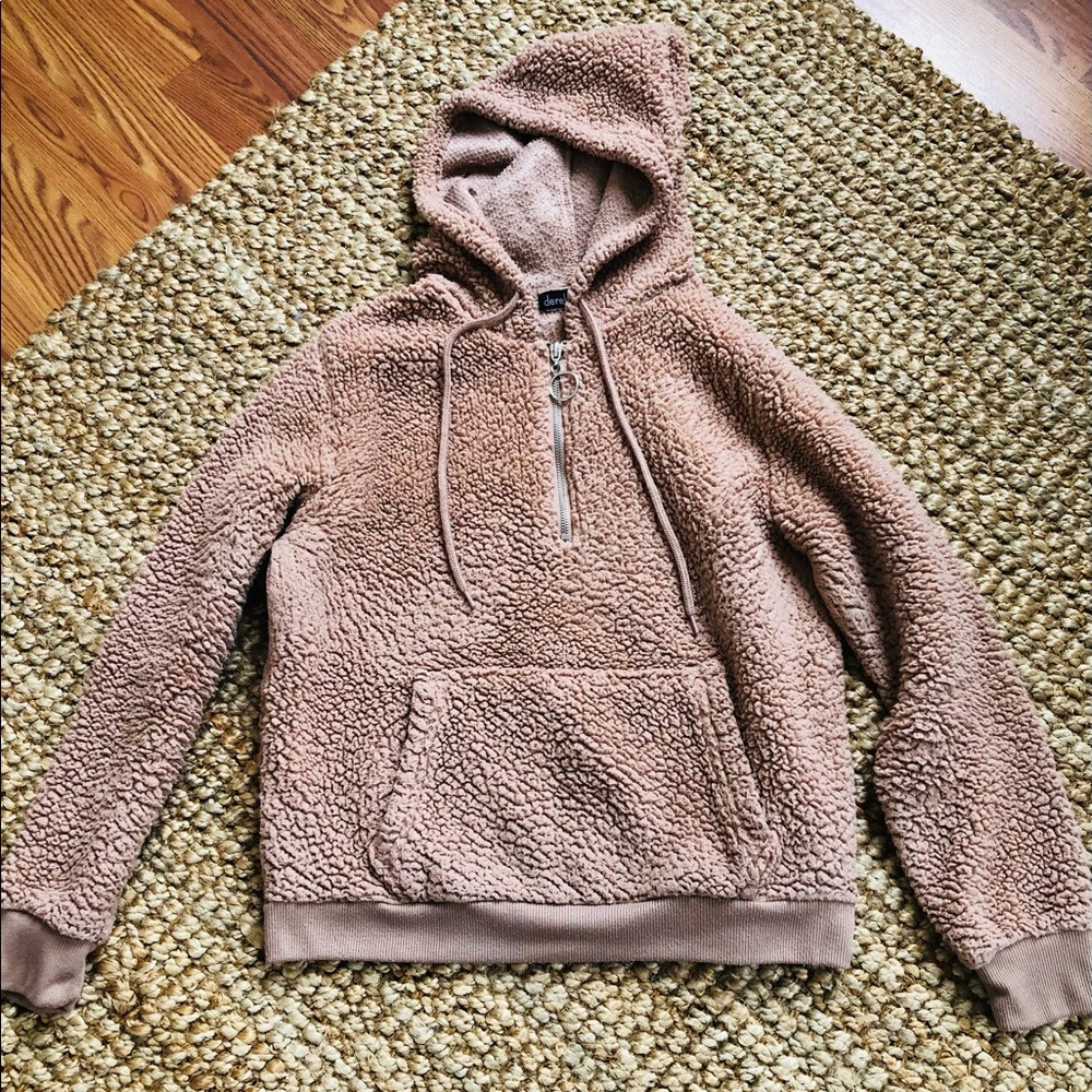 Teddy Pullover Hoodie